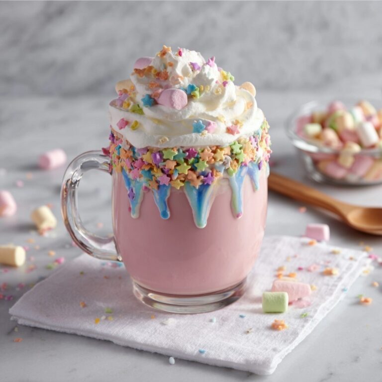 Unicorn Hot Chocolate Recipe