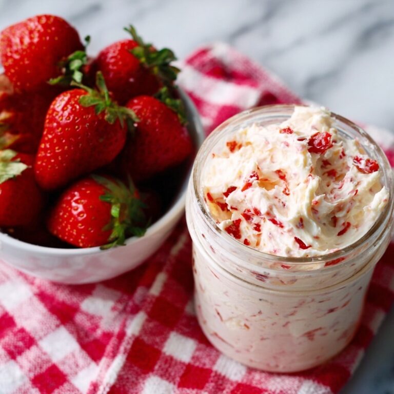 Whipped Strawberry Butter Recipe