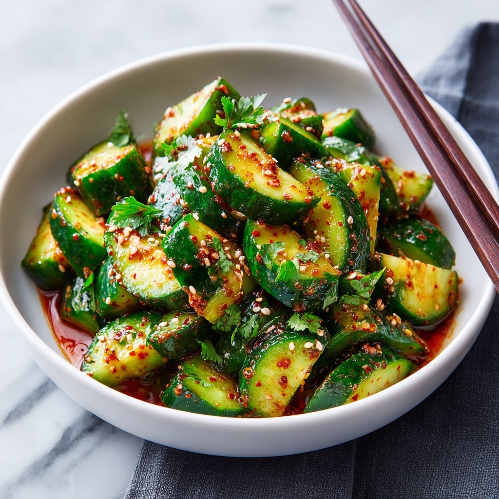 Korean Cucumber Salad Recipe - Recipe Image