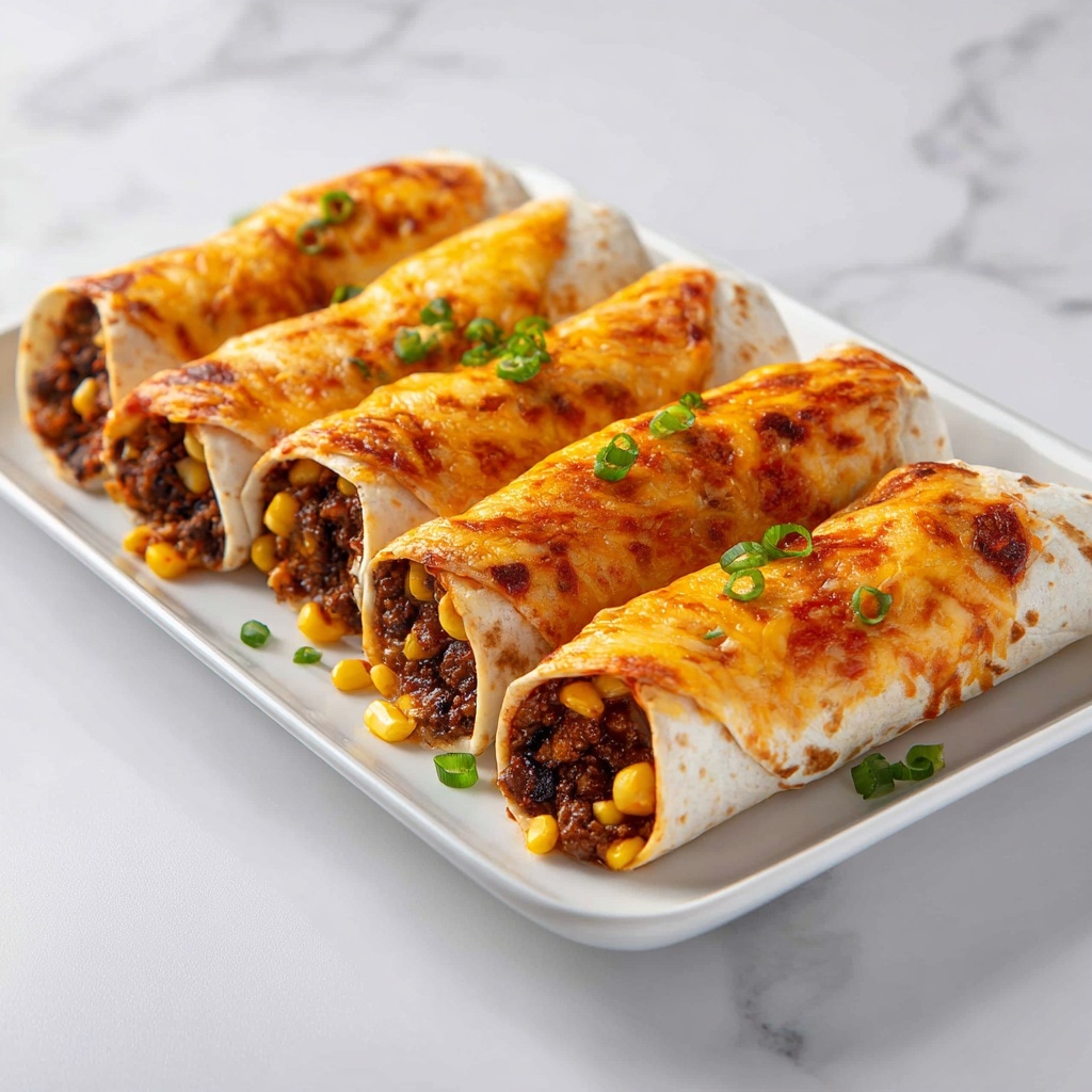 Loaded Cheesy Tacos: The Ultimate Flavorful Feast Recipe - Recipe Image