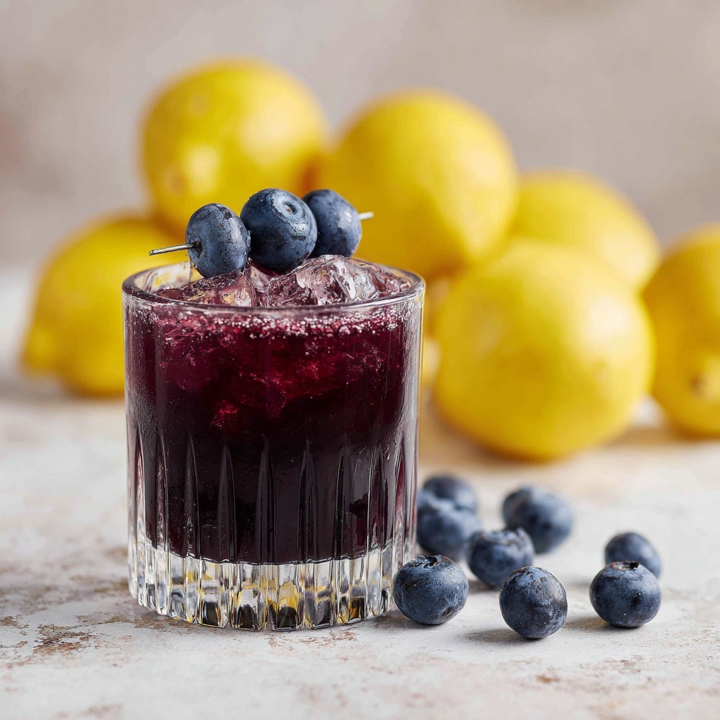 Antioxidant Blueberry-Lemon Green Tea Recipe - Recipe Image