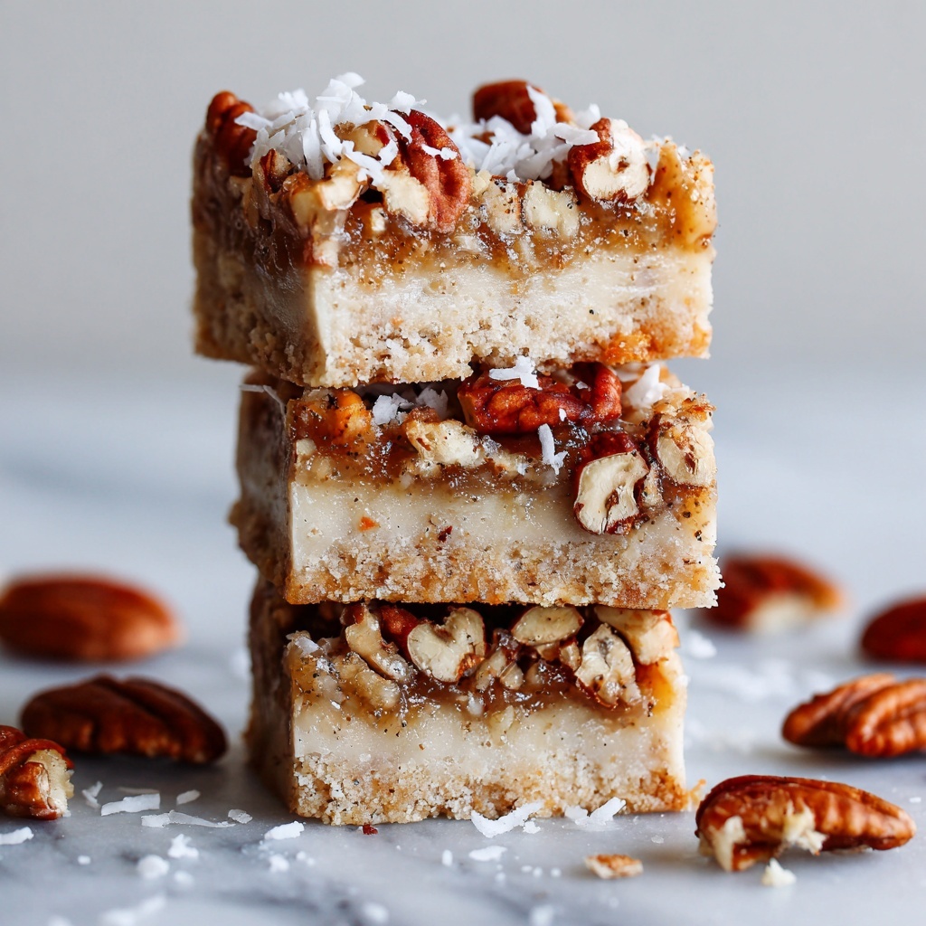 Apricot Coconut Pecan Bars Recipe - Recipe Image