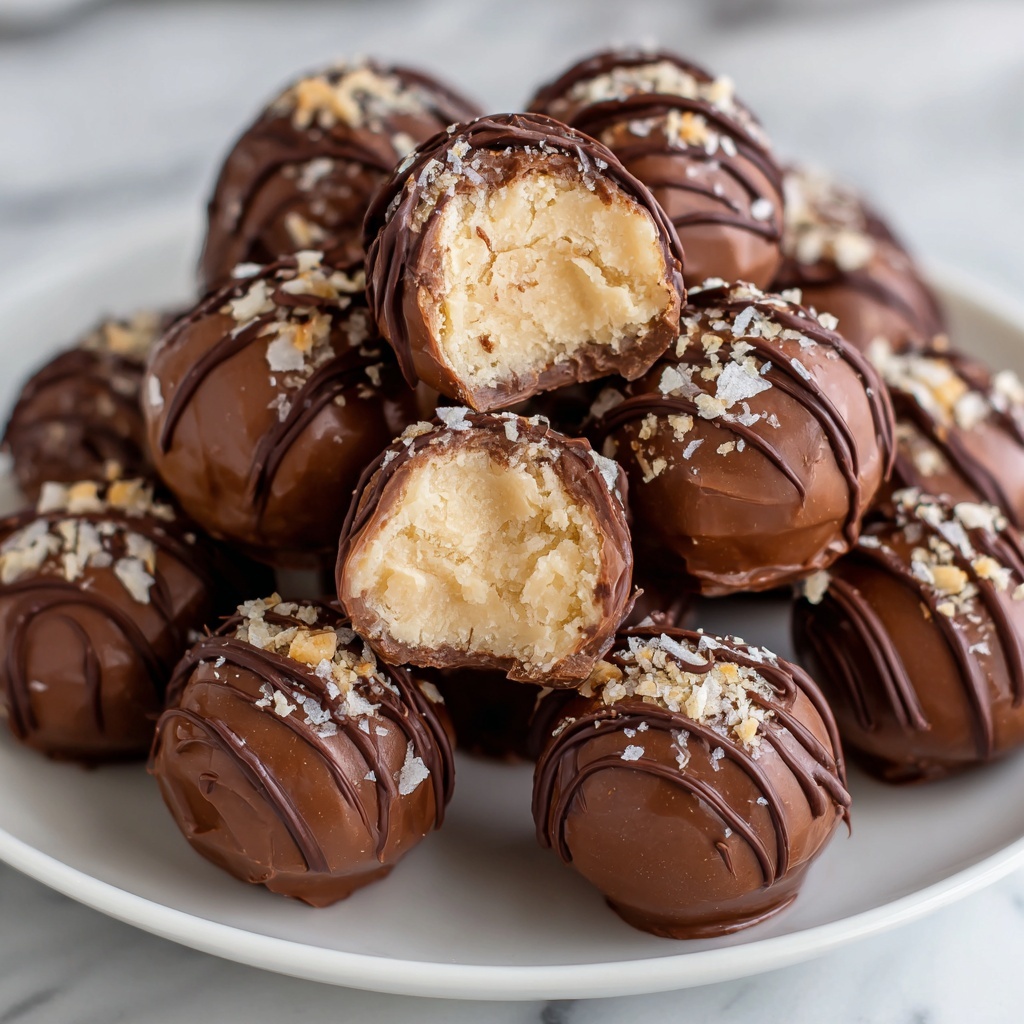 No-Bake Peanut Butter Cheesecake Balls Recipe - Recipe Image