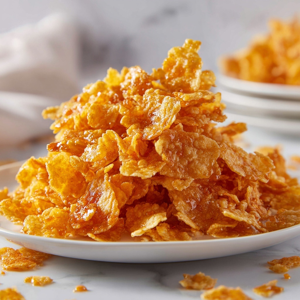 Cornflake Peanut Butter Cookies (No Bake) Recipe - Recipe Image