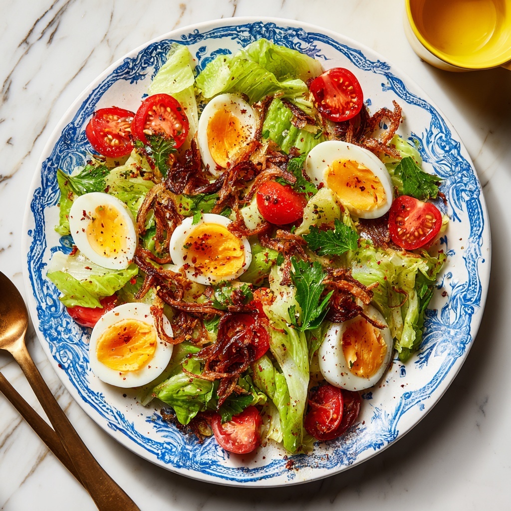 Crispy Egg Salad Recipe - Recipe Image