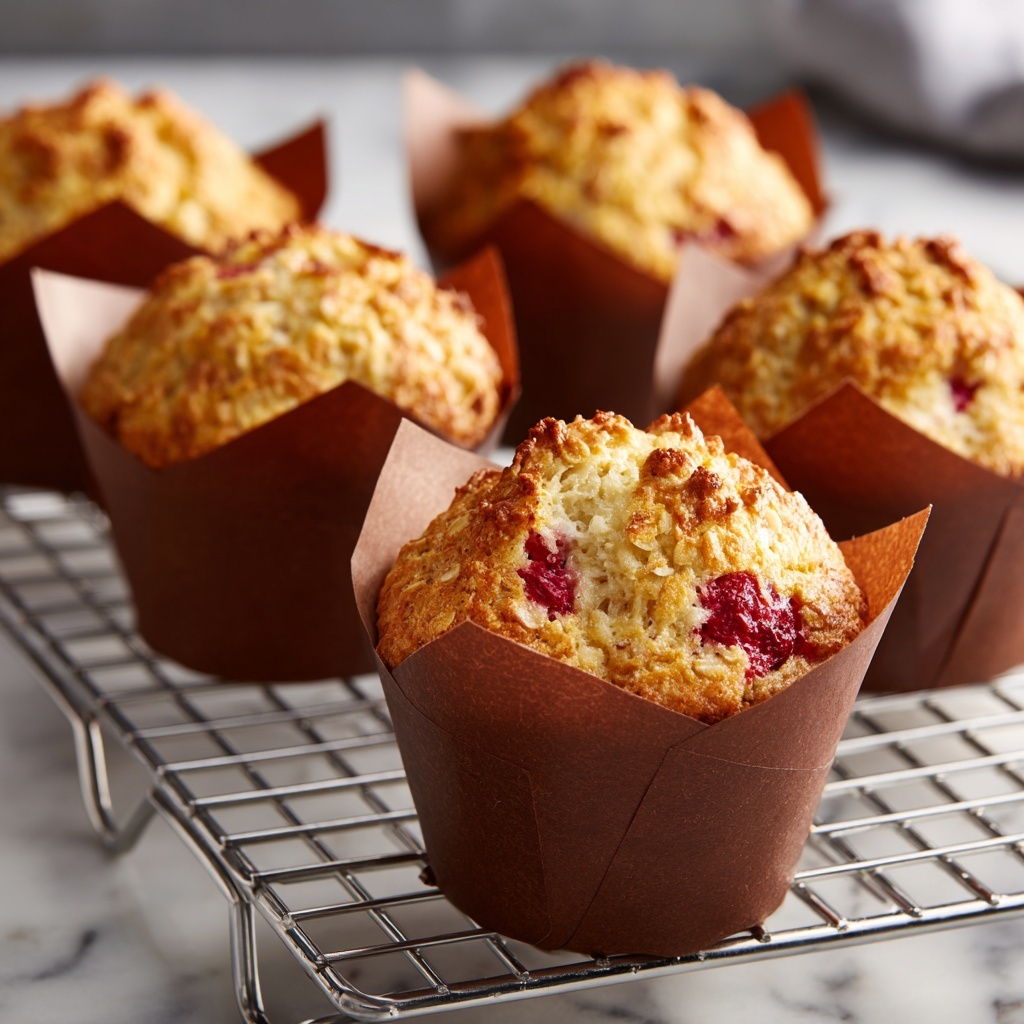 Cranberry Oatmeal Muffins Recipe - Recipe Image