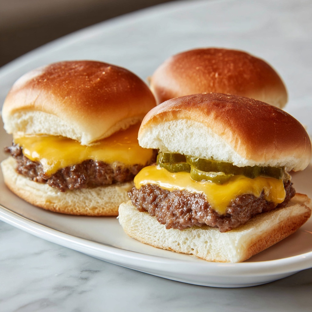 White Castle Sliders Recipe - Recipe Image