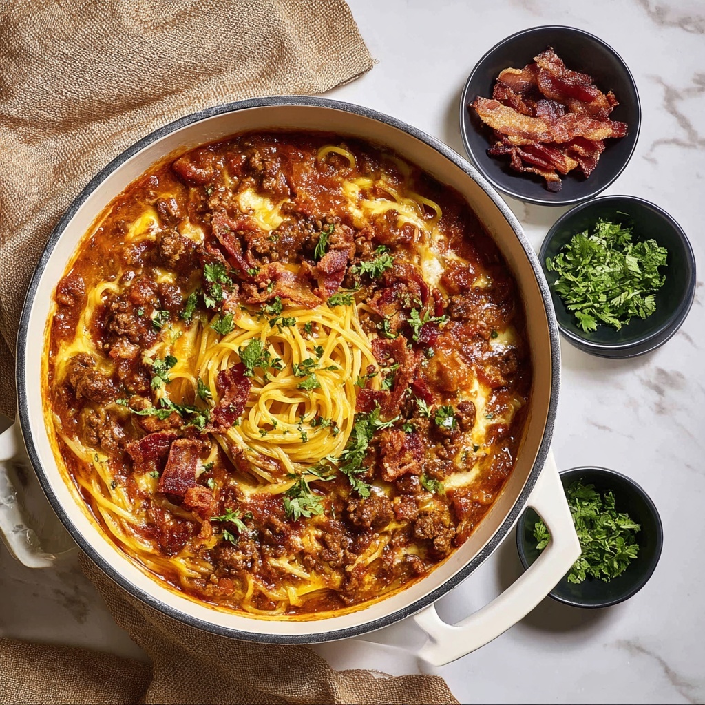 Cowboy Spaghetti Recipe - Recipe Image