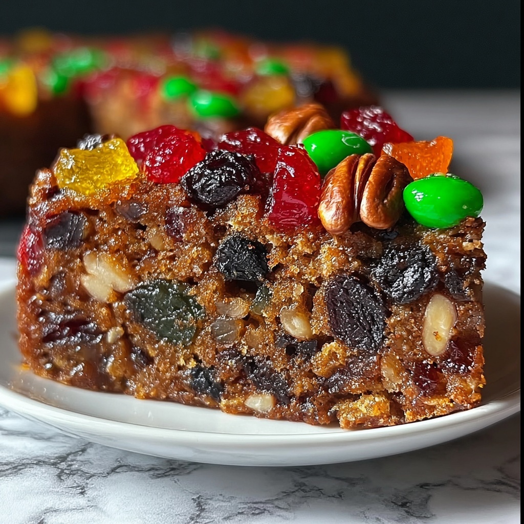 Traditional Christmas Fruit Cake Recipe - Recipe Image