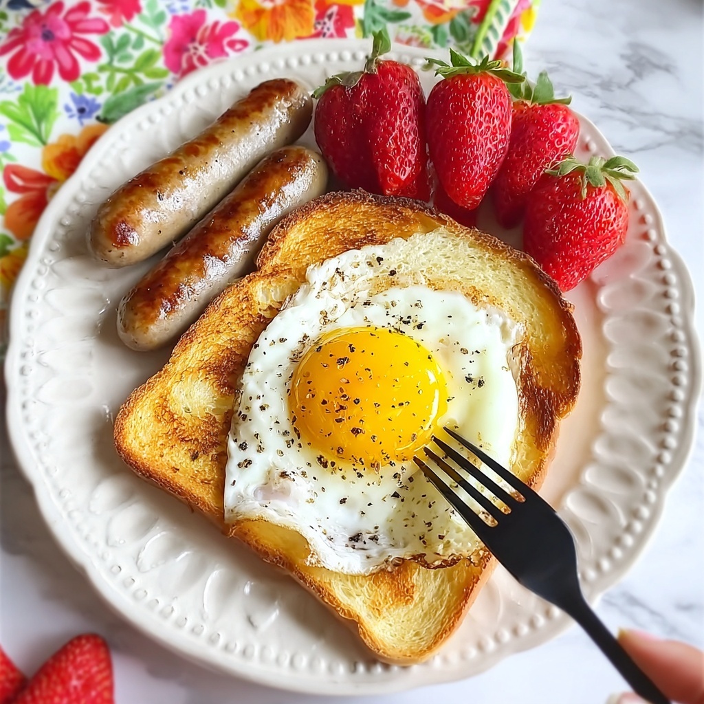 Air Fryer Egg Toast Recipe - Recipe Image