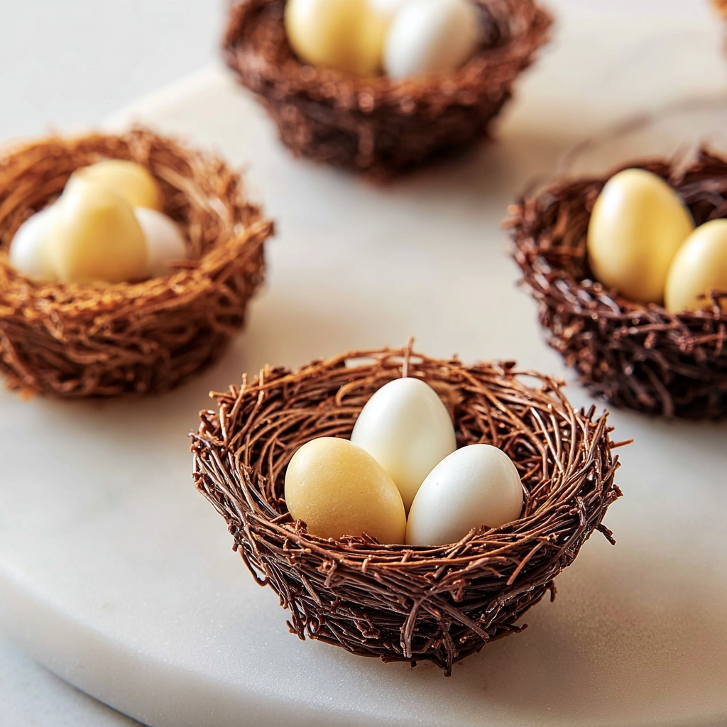 Easter Bird Nests Cookies Recipe - Recipe Image