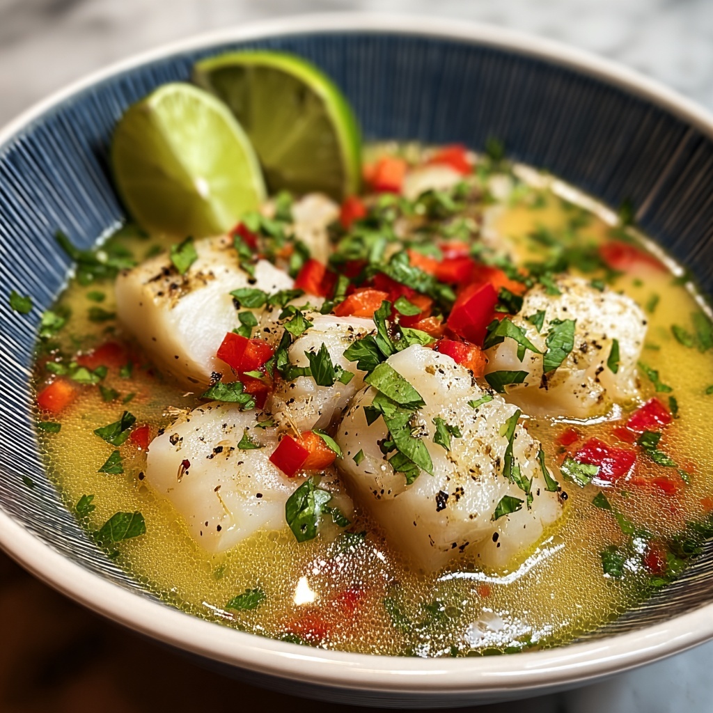 Coconut Lime Fish Soup Recipe - Recipe Image