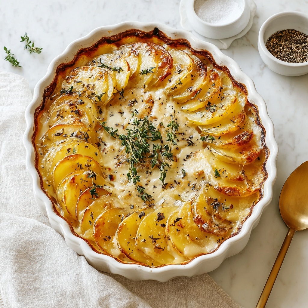 Classic Scalloped Potatoes Recipe - Recipe Image