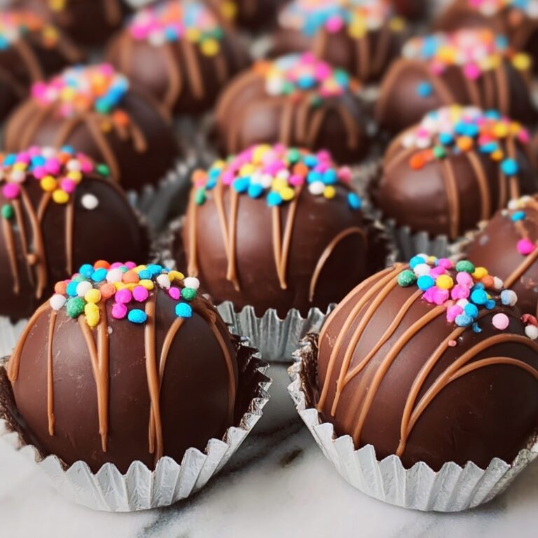 Chocolate-Covered Christmas Cake Puffs Recipe