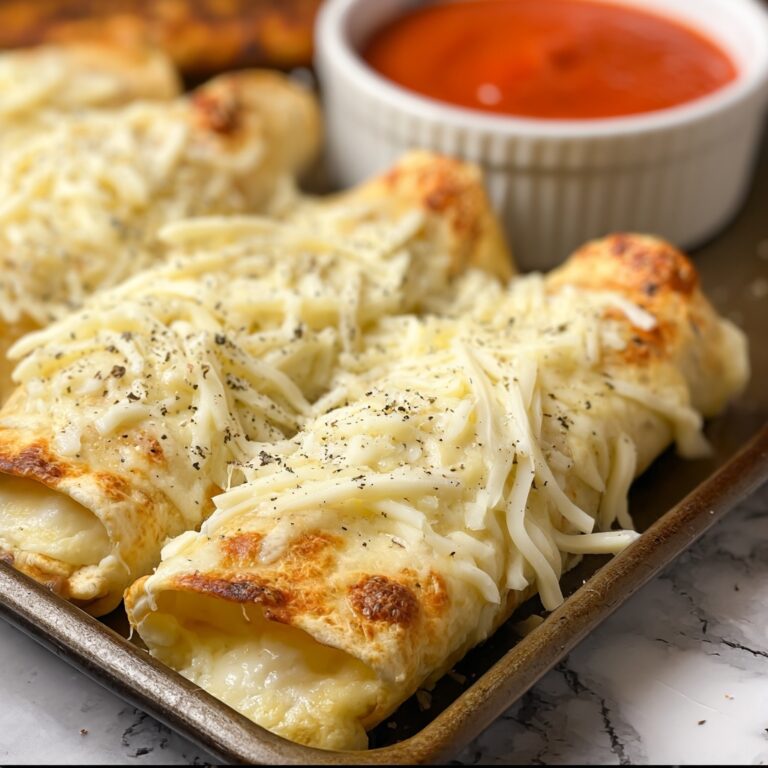 Homemade Cheesy Breadsticks Recipe