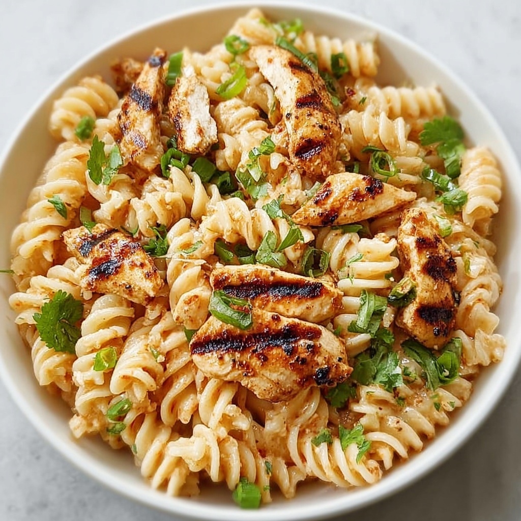 Buffalo Chicken Pasta Salad Recipe - Recipe Image