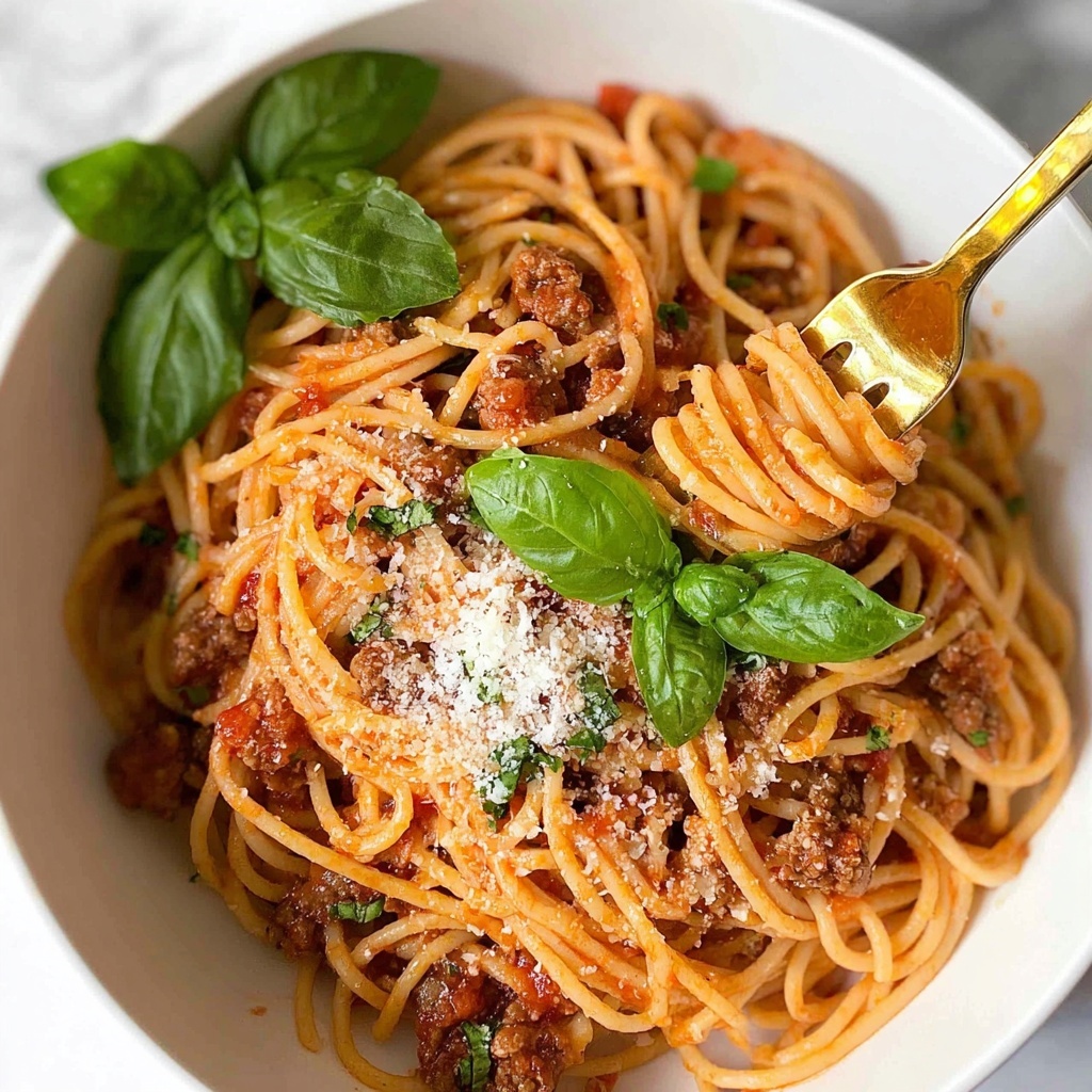 Turkey Bolognese with Parmesan and Basil Recipe - Recipe Image
