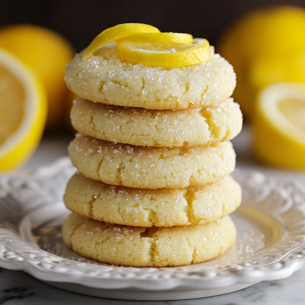 Lemon Sugar Cookies Recipe - Recipe Image