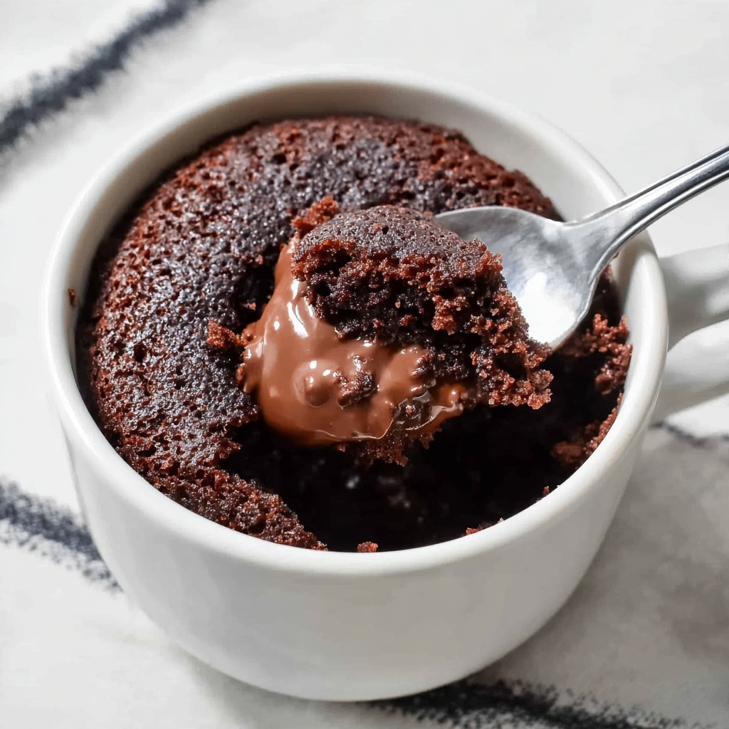 Chocolate Mug Cake Recipe - Recipe Image