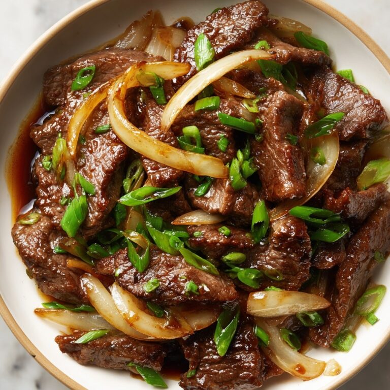Chinese Beef and Onion Stir Fry Recipe