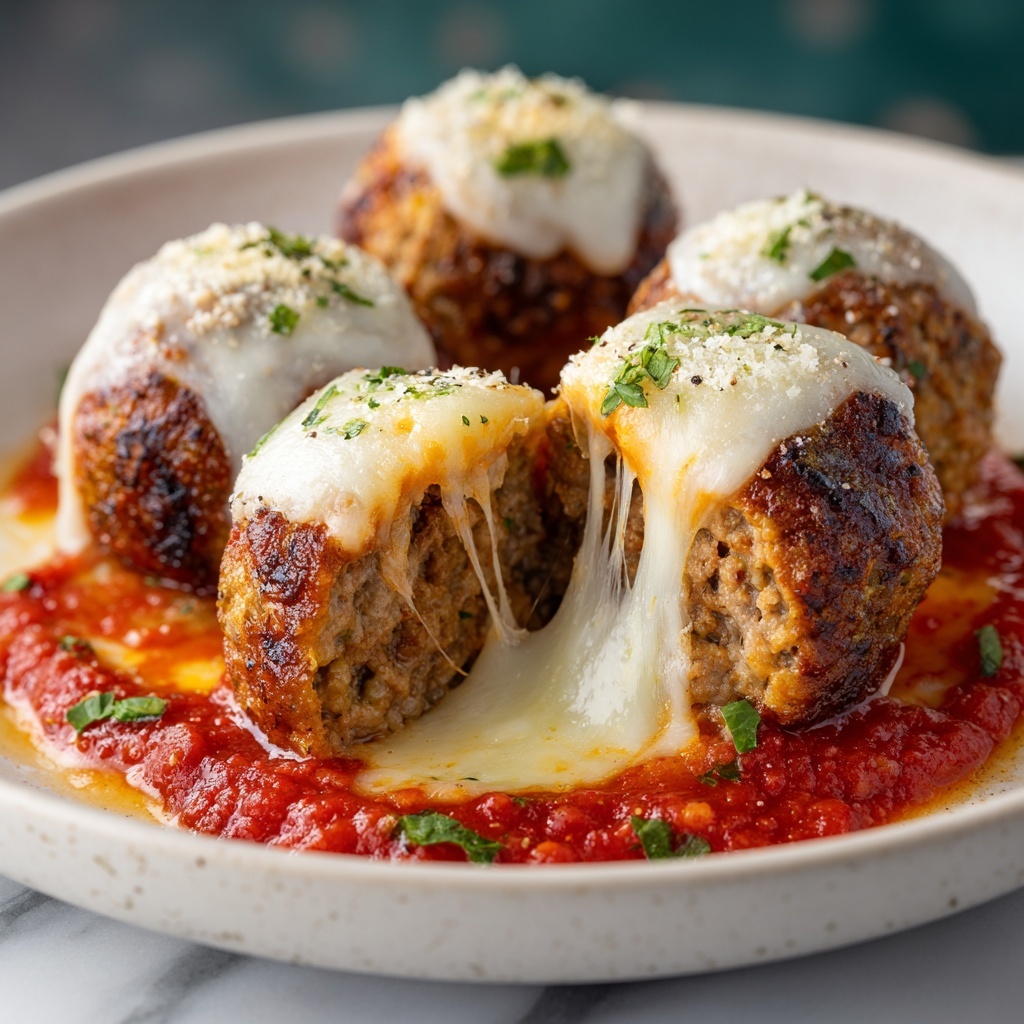 Cheesy Stuffed Meatloaf Bites Recipe - Recipe Image