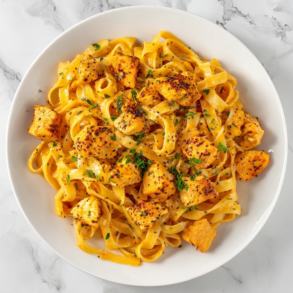 Cowboy Butter Chicken Linguine Recipe - Recipe Image