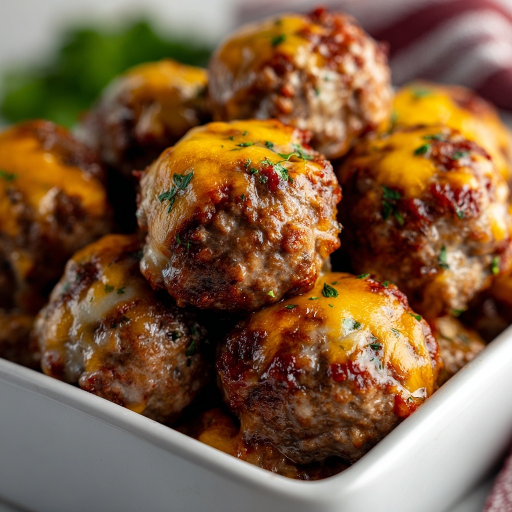 Sausage Cheese Ball Biscuit Cups Recipe - Recipe Image