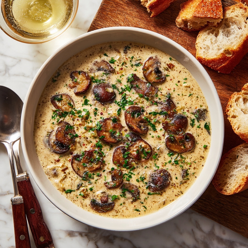 Hungarian Mushroom Soup Recipe - Recipe Image