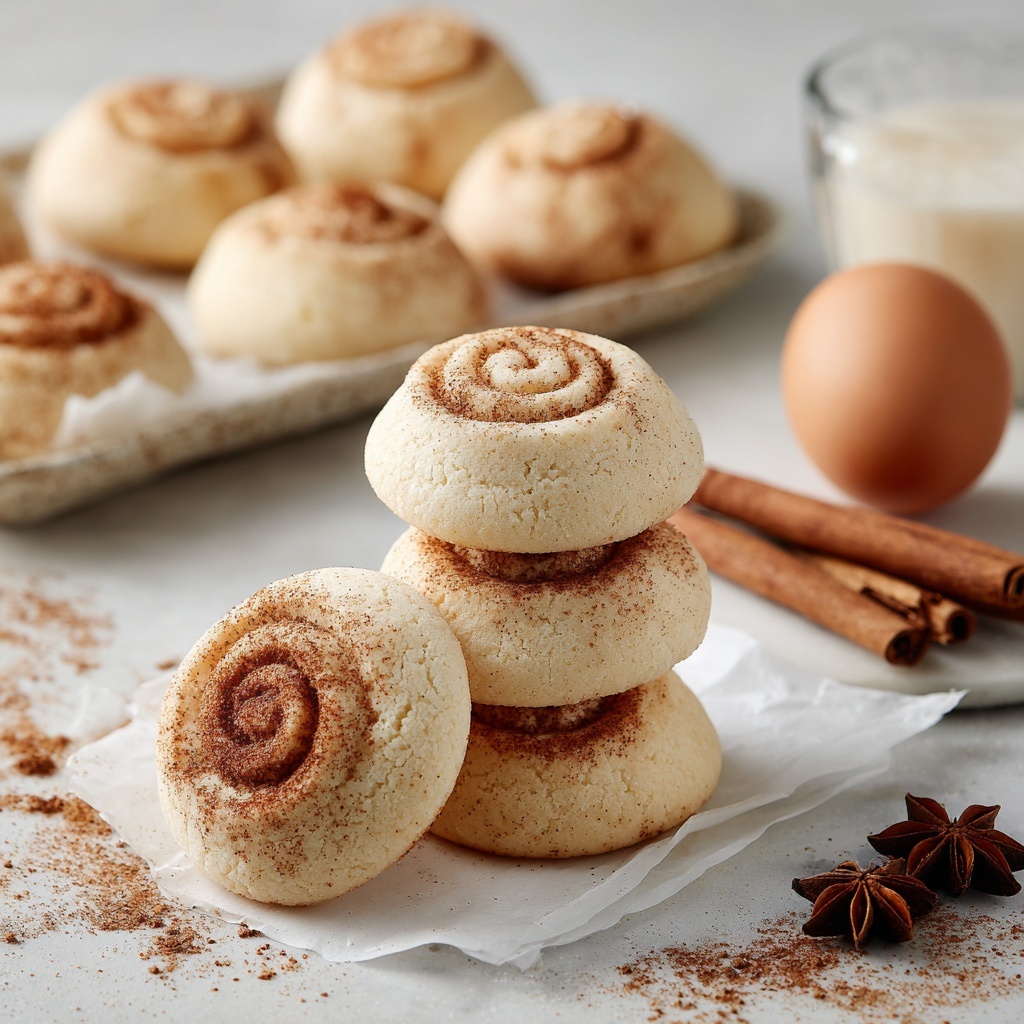 Cinnamon Cream Cheese Cookies Recipe - Recipe Image