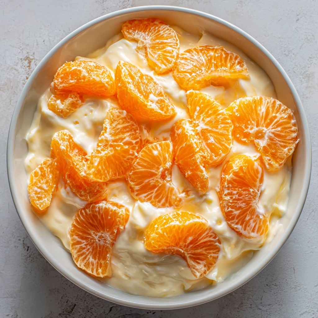 Orange Dreamsicle Salad – A Nostalgic Delight Recipe - Recipe Image