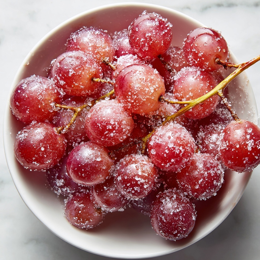 Pink Cotton Candied Grapes Recipe - Recipe Image