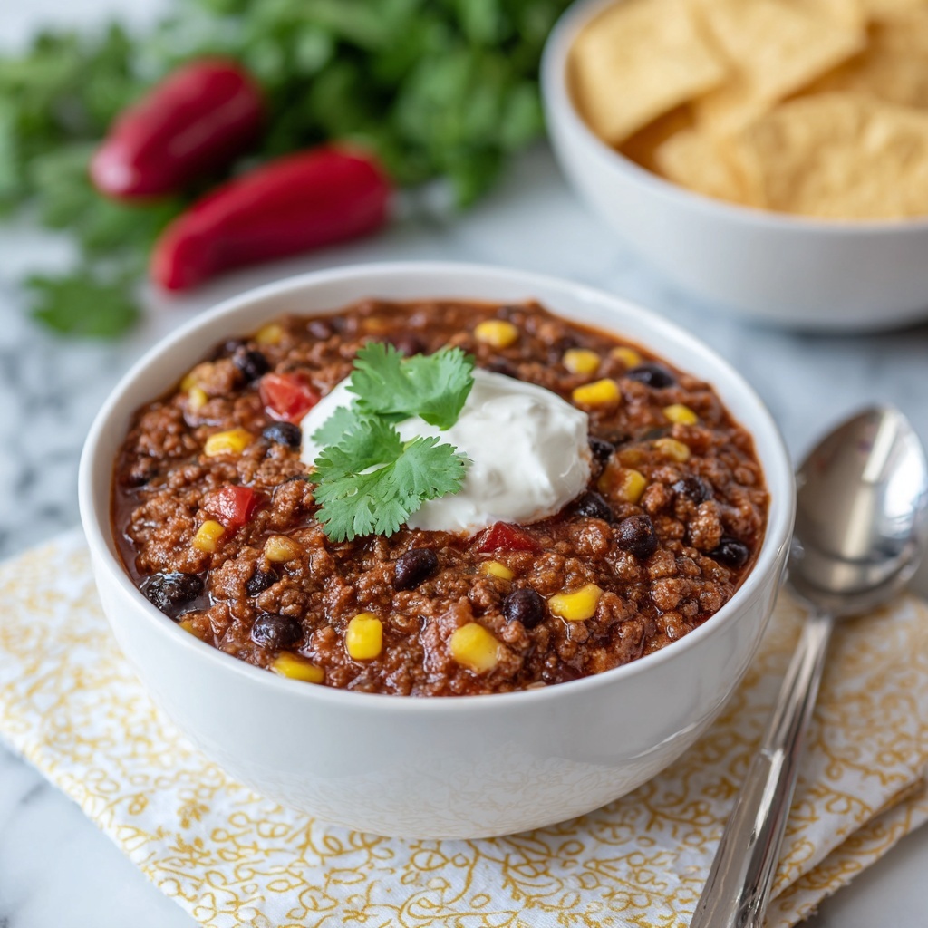 Easy Taco Soup Recipe - Recipe Image