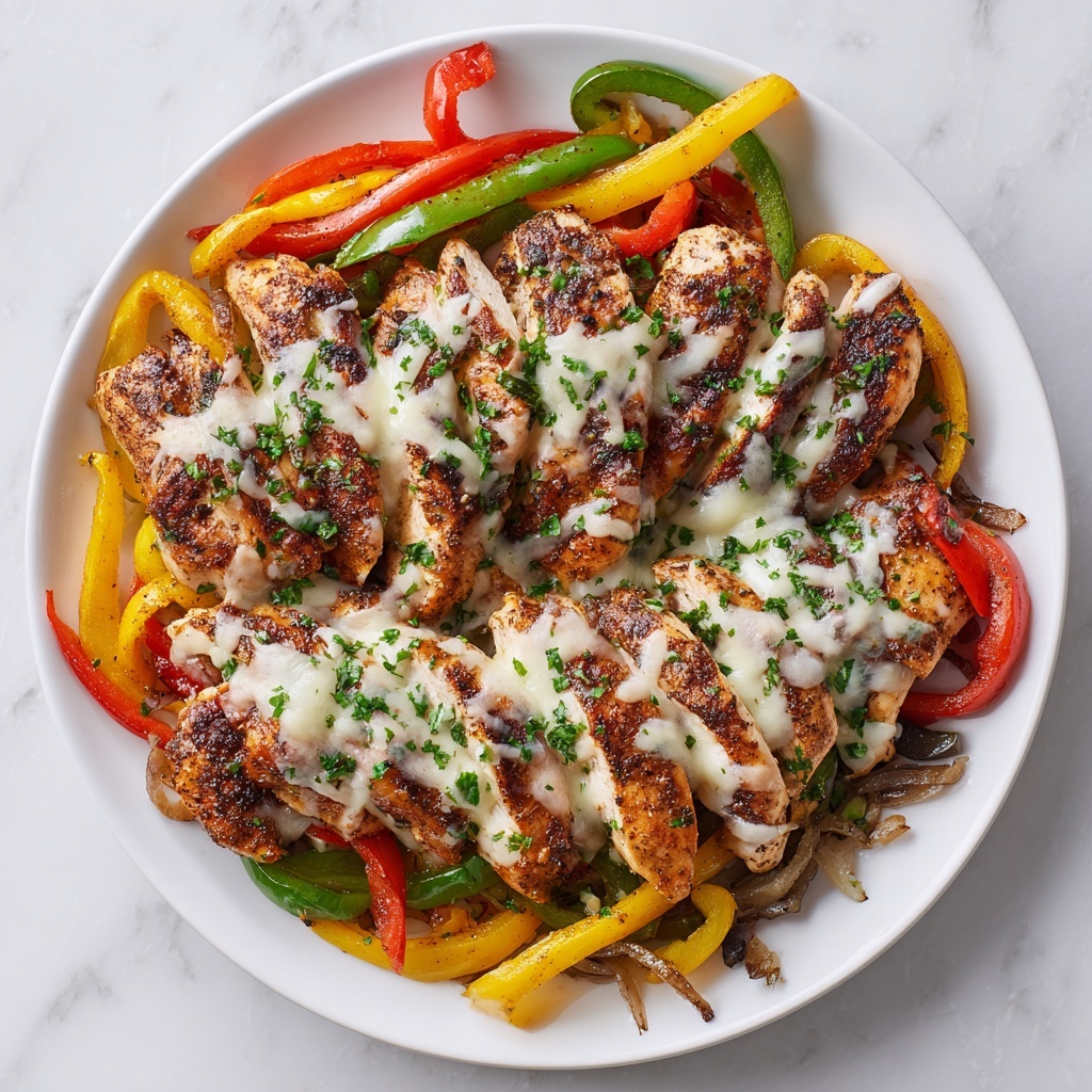 Cajun Chicken with Bell Peppers Recipe - Recipe Image