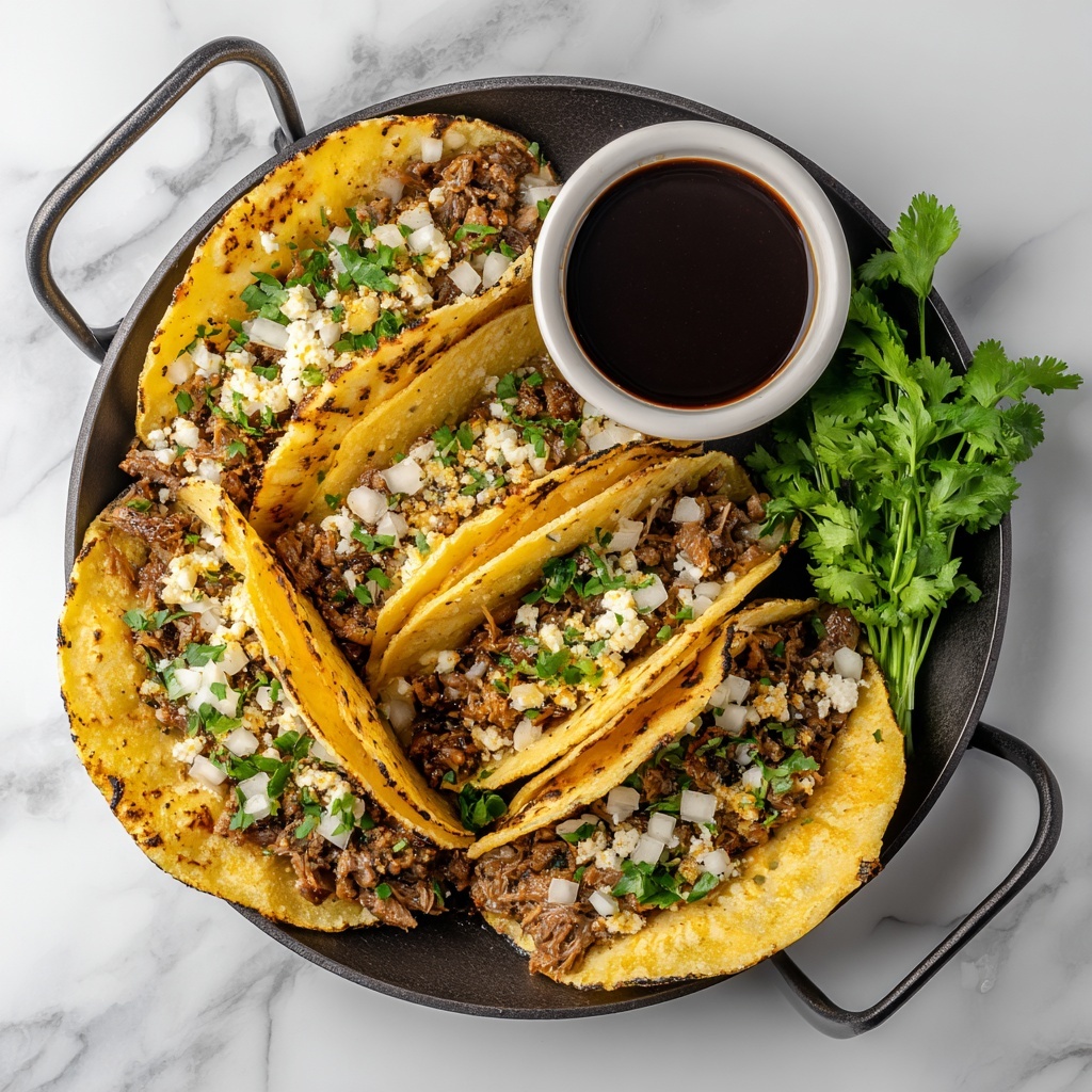 Crockpot Shredded Beef Tacos Recipe - Recipe Image
