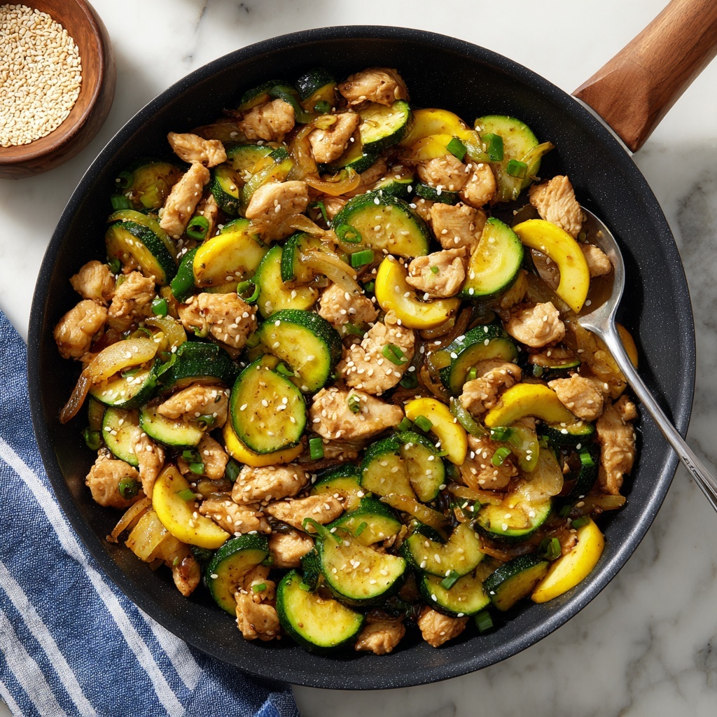 Zucchini Stir Fry Recipe - Recipe Image