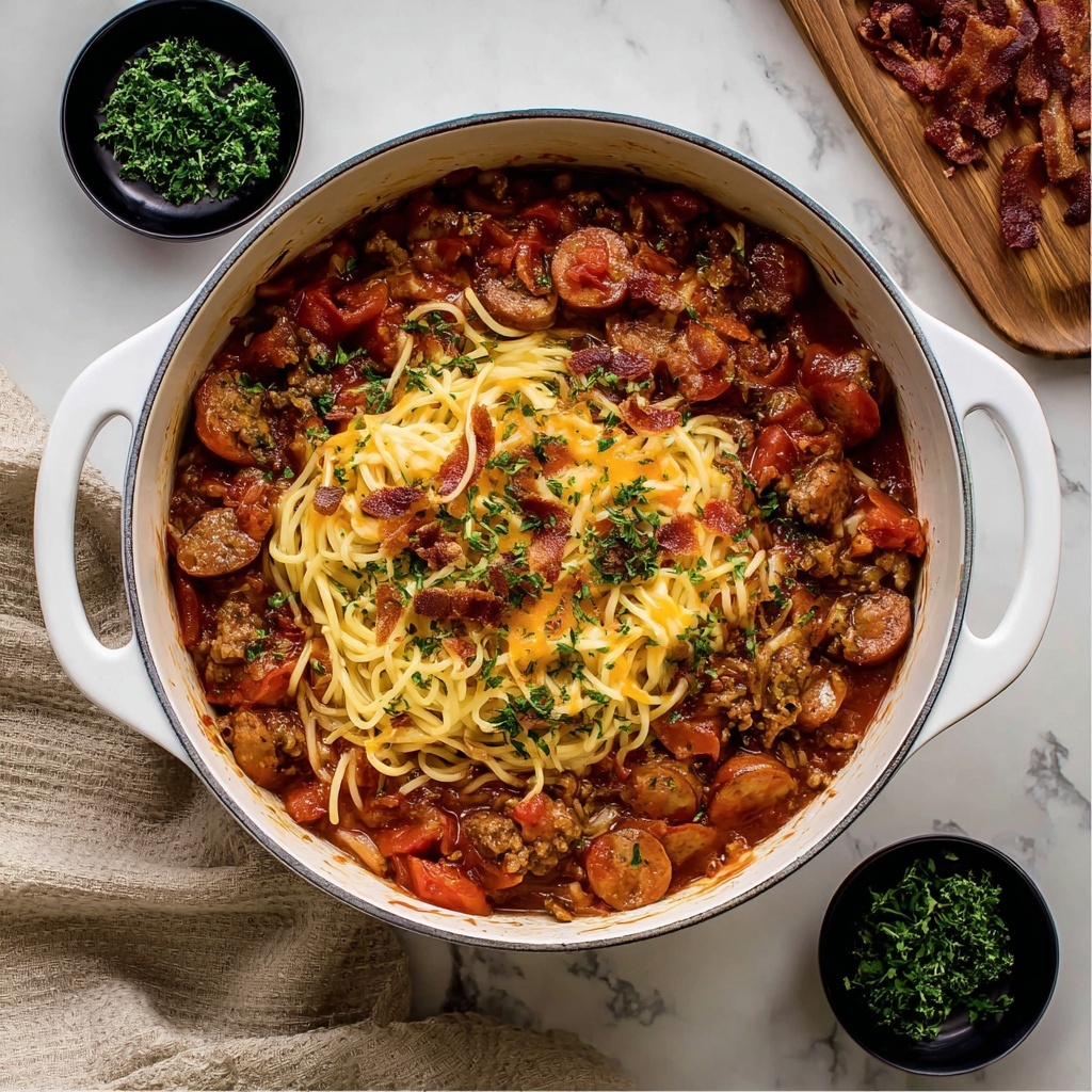 Cowboy Spaghetti Recipe - Recipe Image