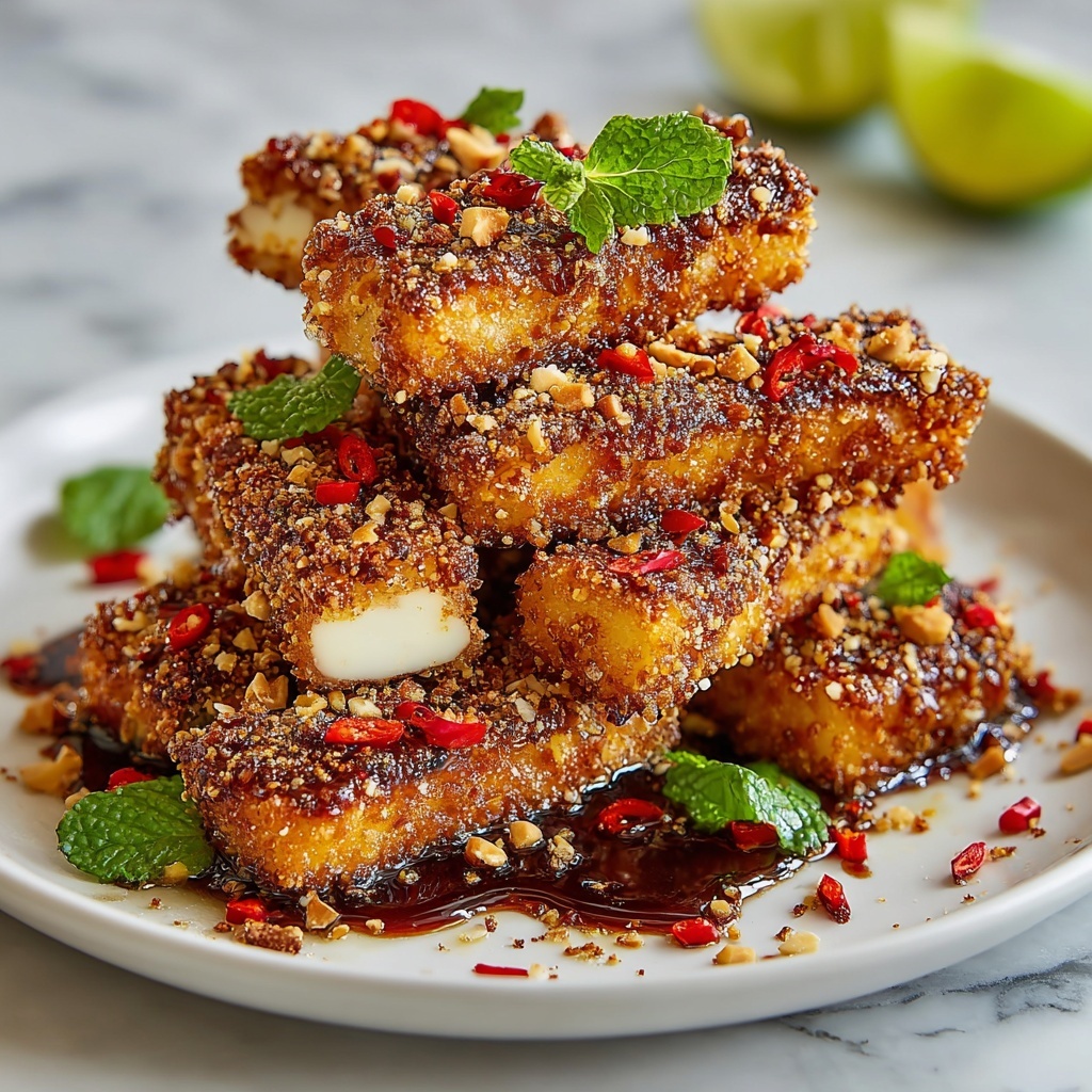 Swicy Pistachio Halloumi with Lime Glaze Recipe - Recipe Image