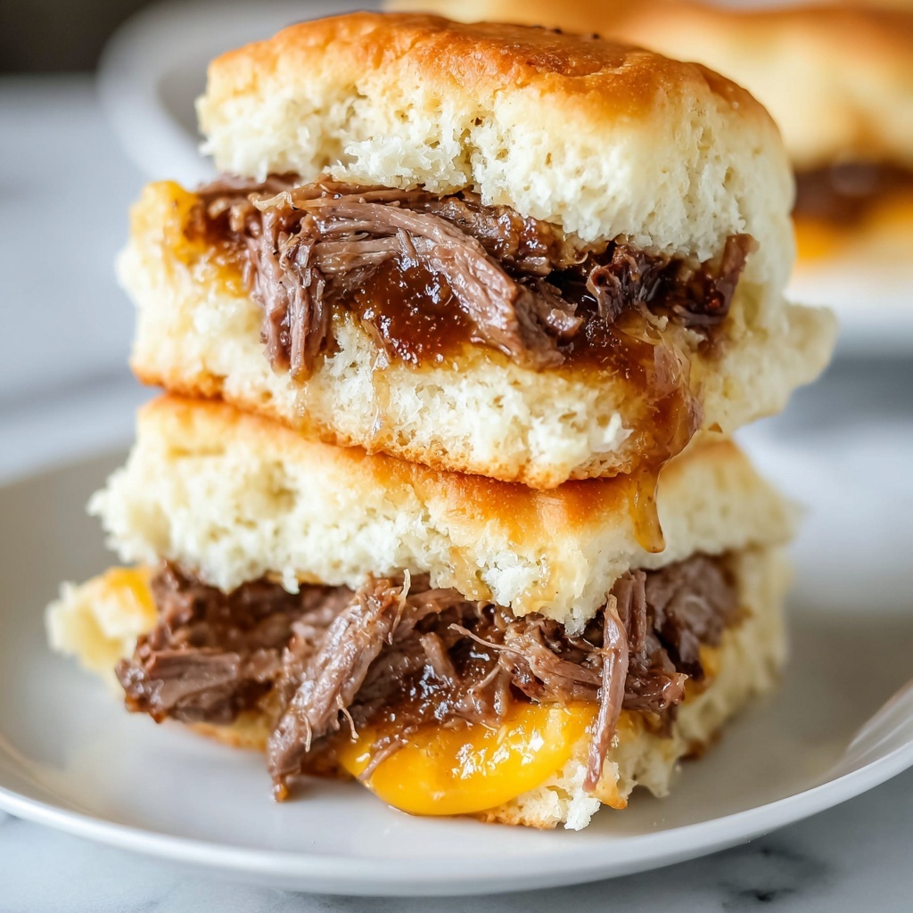 French Dip Biscuit Bake Recipe - Recipe Image