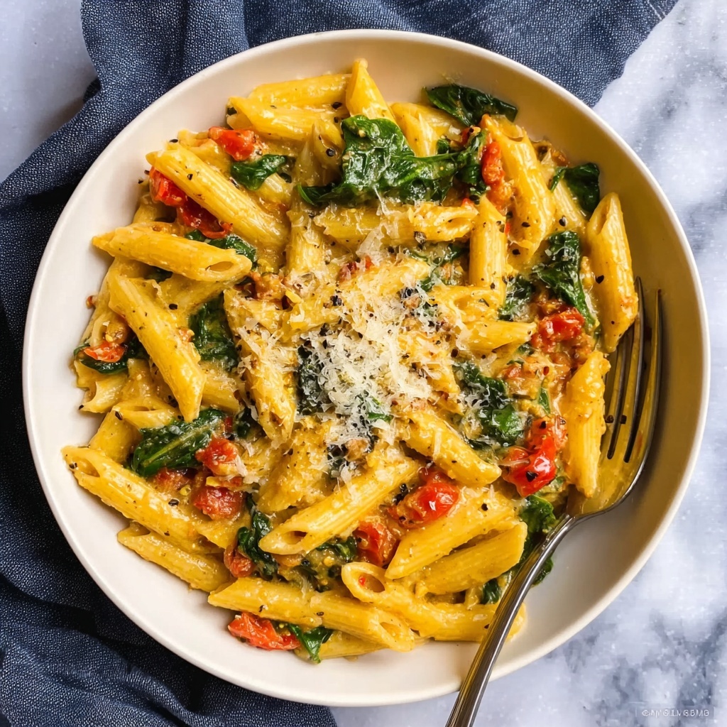 Creamy Italian Sausage Pasta Recipe - Recipe Image