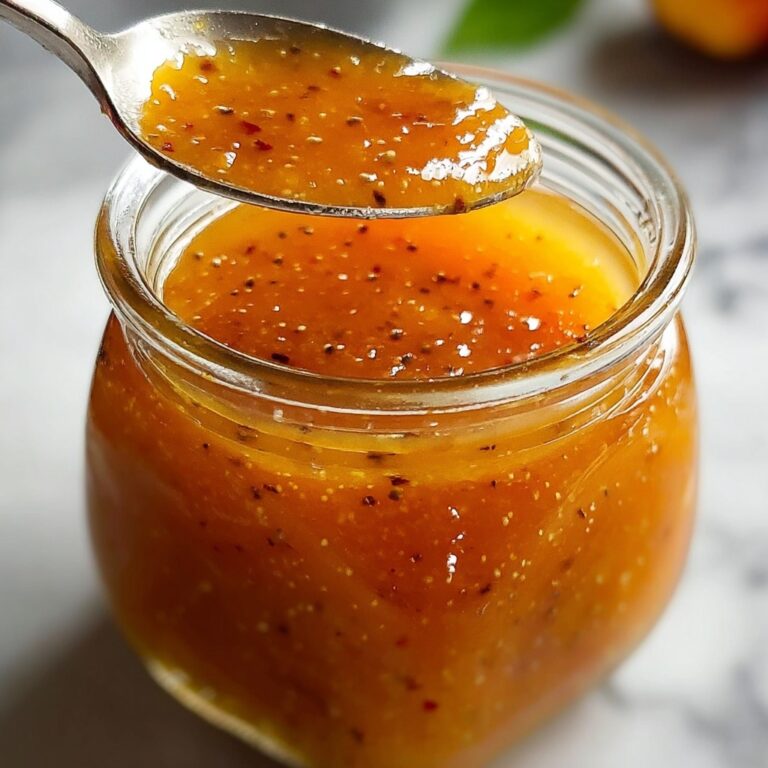 Peach Honey Dijon Balsamic Vinaigrette Recipe