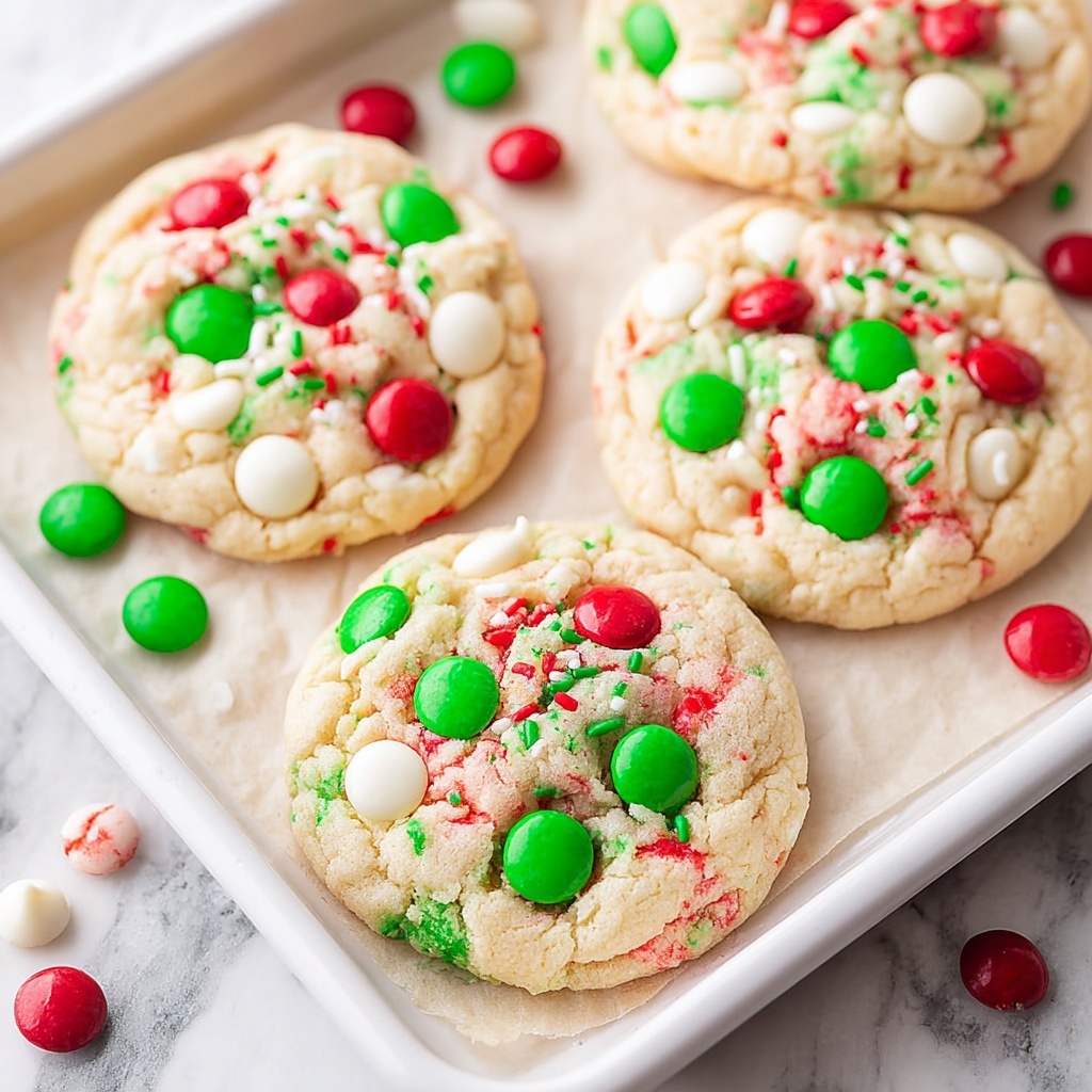 Cake Mix Christmas Cookies Recipe - Recipe Image