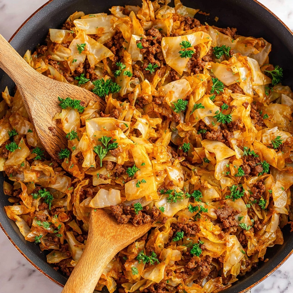 Ground Beef and Chopped Cabbage Recipe - Recipe Image