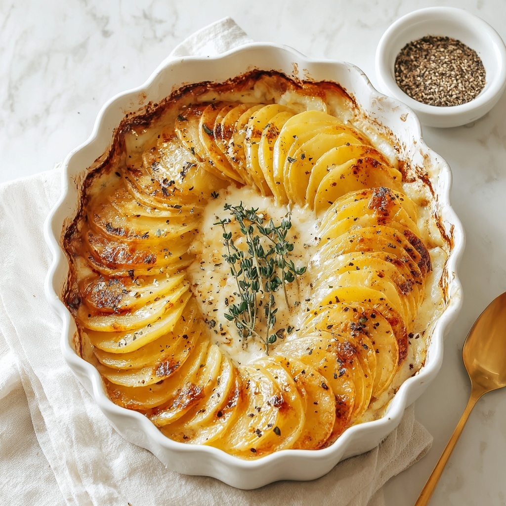 Classic Scalloped Potatoes Recipe - Recipe Image