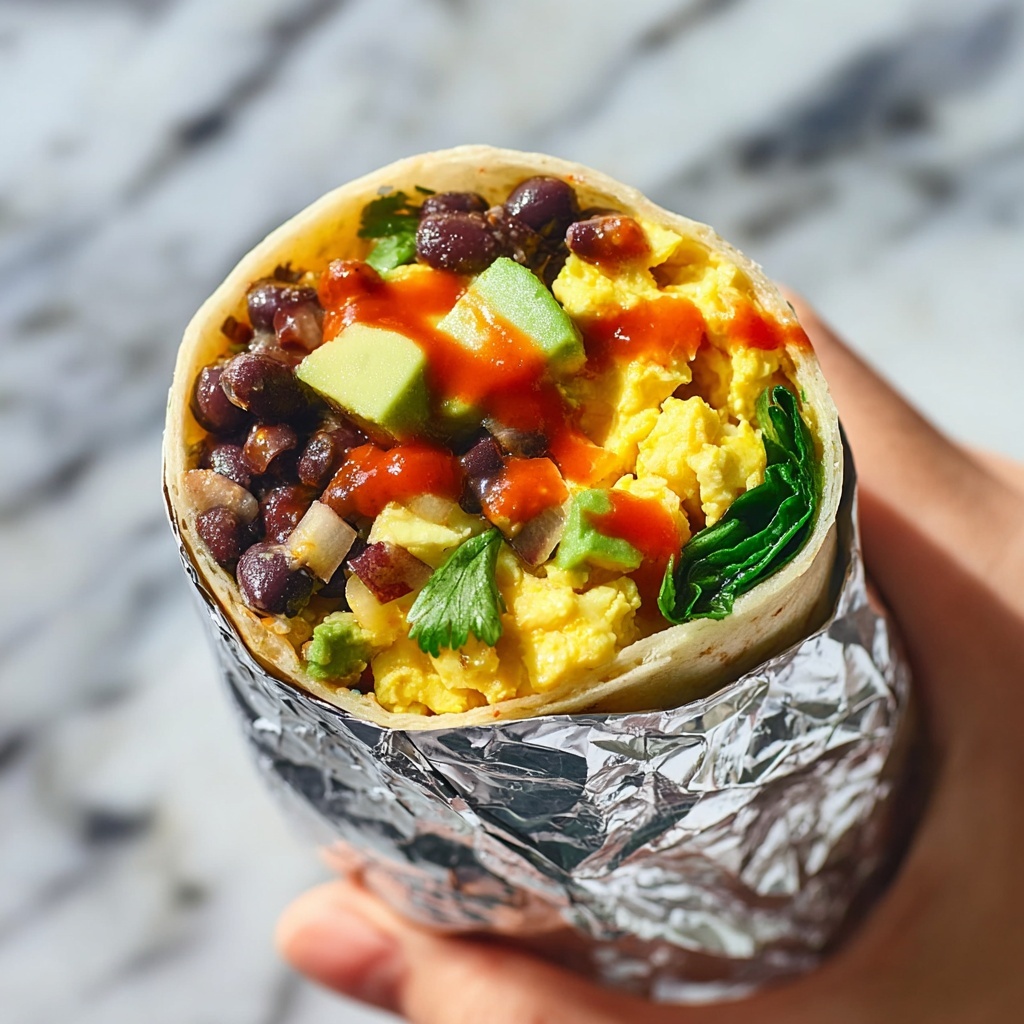 Healthy Breakfast Burritos Recipe - Recipe Image