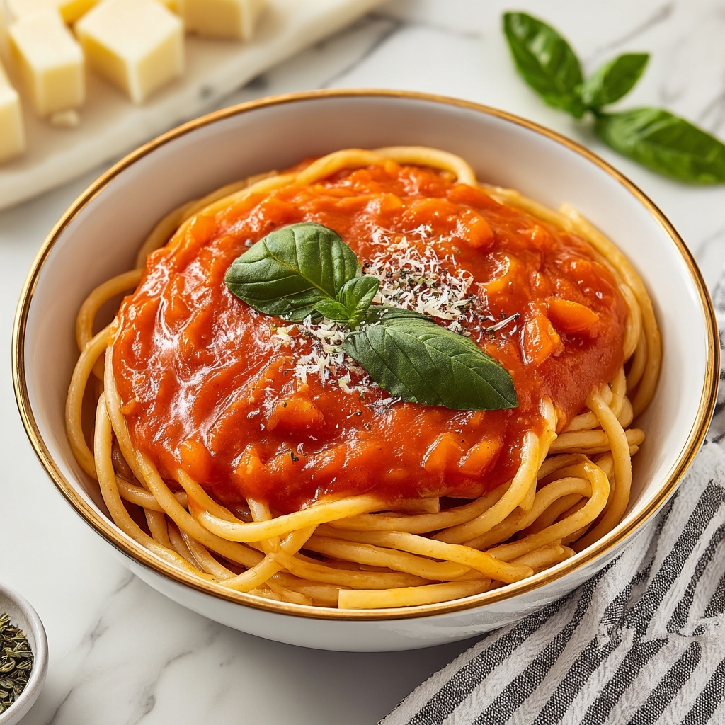 Pomodoro Sauce with San Marzano Tomatoes Recipe - Recipe Image