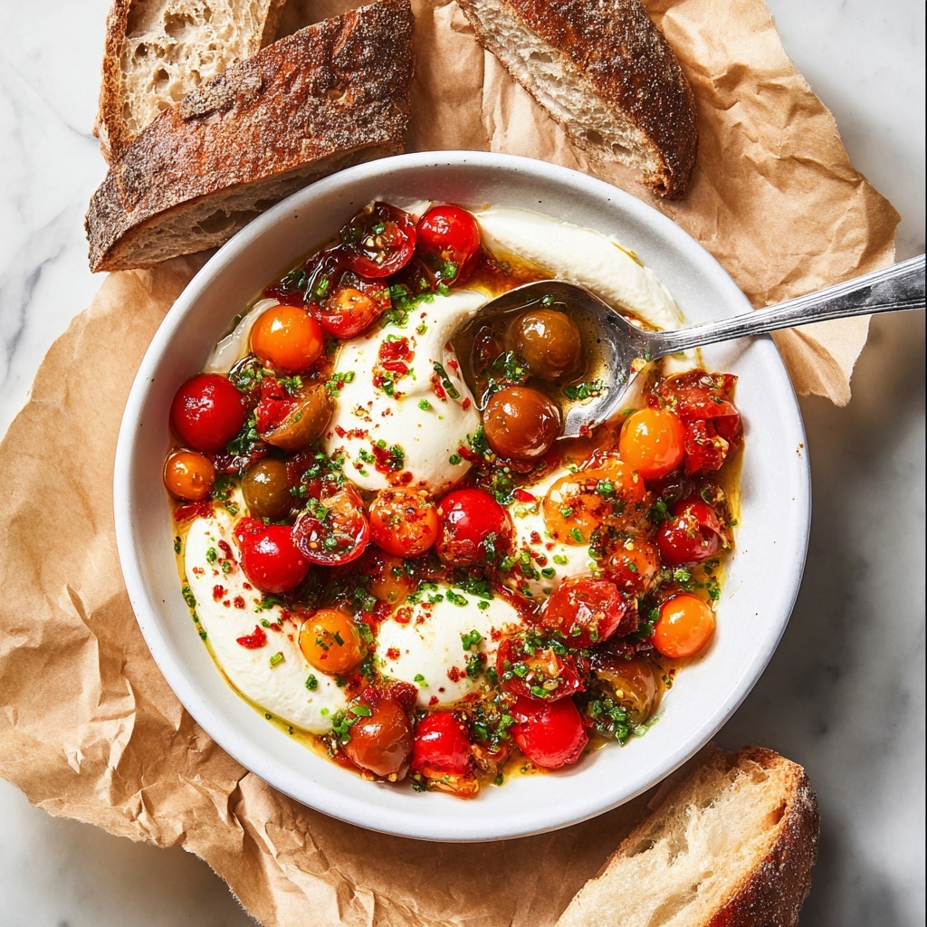 Calabrian Chili and Burrata Appetizer Recipe - Recipe Image