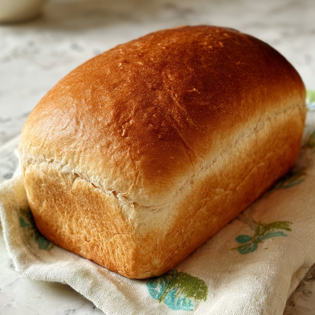 Homemade Classic White Bread Recipe - Recipe Image