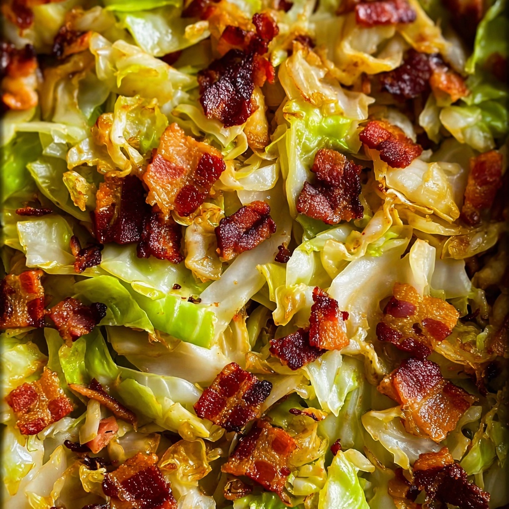 Easy Fried Cabbage Recipe - Recipe Image