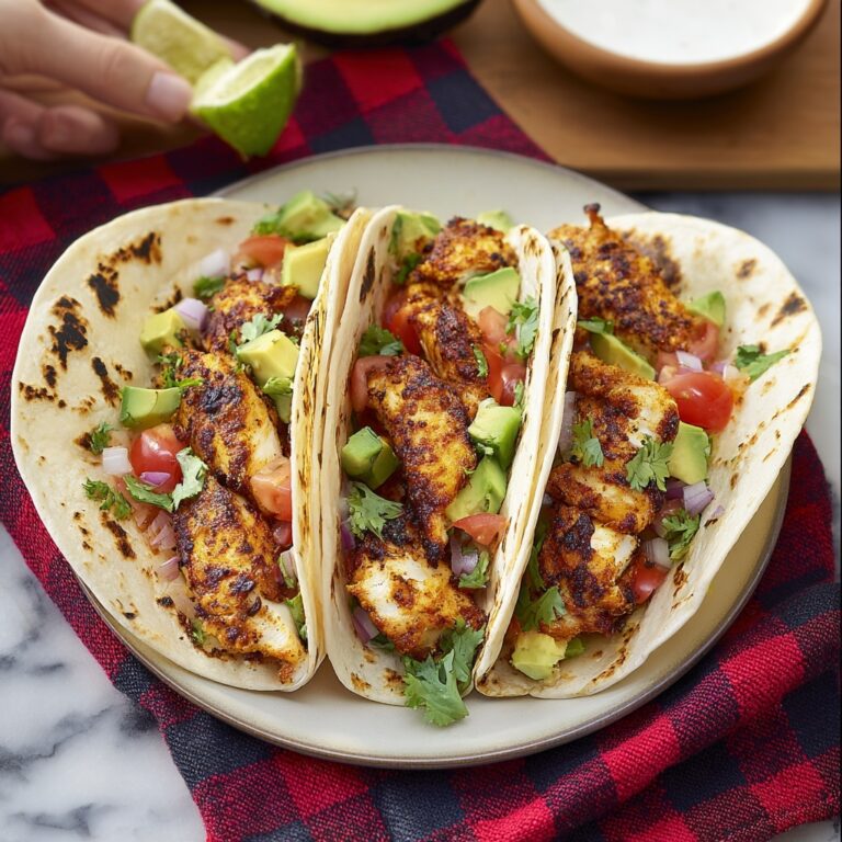 Grilled Chicken Tacos with Spiced Mayo and Avocado Salsa Recipe