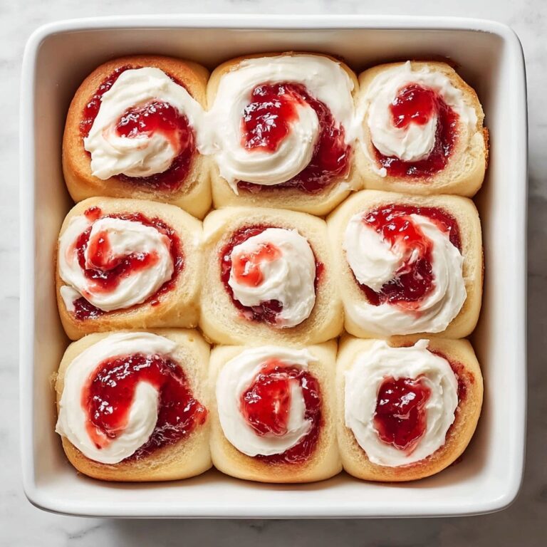 Strawberry Cheesecake Cinnamon Rolls Recipe